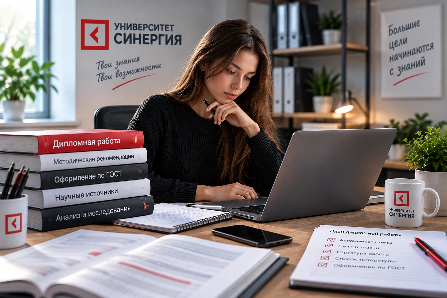 Подготовка дипломной работы и ВКР для студента Университета Синергия